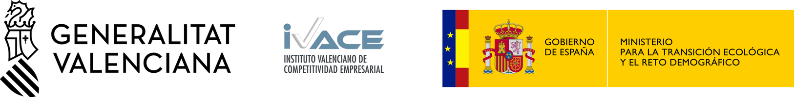 Generalitat Valenciana, IVACE y Gobierno de Espa&ntilde;a - Ministerio para la Transici&oacute;n Ecol&oacute;gica y el Reto Demogr&aacute;fico